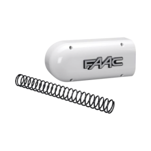 resorte y bracket para barrera faac b680h / compatible con brazos de 2.3 a 5.3 metros