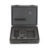 estuche de transporte de alto impacto para wattmetro bird 43, carga terminal, conectores q. c., muestreador de rf y 4 elementos.
