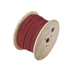 bobina de 305 metros de alambre / 2 x 16 awg / riser / para aplicaciones de incendio fplr / blindado sólido color rojo