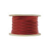 bobina de 305 metros de alambre / 2 x 16 awg / riser / para aplicaciones de incendio fplr / blindado sólido color rojo