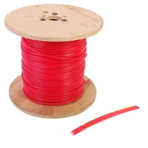 carrete de alambre de 305 metros / 2 x 16 awg / riser / tipo zip fplr cl3r / para aplicaciones en sistemas de detección de incendio y sistemas de voceo