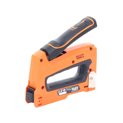 grapadora para cables de voz, datos y video (utp) a madera / tablaroca. compatible con grapas 450 001, 450 002, 450 003 grapadora para cables de voz, datos y video (utp) a madera / tablaroca. compatible con grapas 450 001, 450 002, 450 003