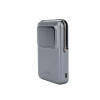 power bank serie uno inalambrico | 10000mah | 7.5w/20w | con emojis de estado | carga rápida usb c bidireccional | pantalla tft inteligente | con holder | color grey.