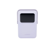 power bank serie uno inalambrico | 10000mah | 7.5w/20w | con emojis de estado | carga rápida usb c bidireccional | pantalla tft inteligente | con holder | color purple.