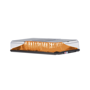 mini barra de 15 pulgadas de luces highlighter led, color Ámbar, montaje permanente, ideal para seguridad privada