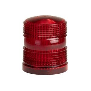 domo de reemplazo para estrobo renegade, color rojo