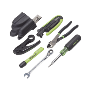 kit de herramientas para instalación de cable coaxial
