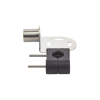soporte para antenas marinas con adaptadores de nailon para ajustarse a rieles cuadrados o redondos verticales u horizontales de 7/8″, 1″ y 11⁄4″