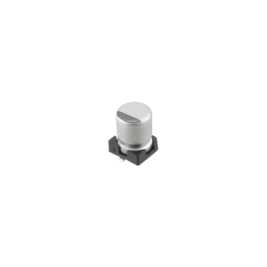 capacitor electrolítico de aluminio de 1uf, 50v, 20% tipo smd.