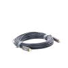 cable hdmi de 15 metros por fibra Óptica 4k@60hz | fibra de 4 núcleos + cobre estañado de 7 núcleos | compatible con hdmi 2.0 | alta velocidad 18 gbps | 3d | hdr | carcasa de zinc | premium | 2 años de garantía.