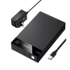 carcasa de disco duro para 3.5" y 2.5" (enclosure) | con cable usb 3.0 | para hdd 3.5" / ssd 2.5" | sata i/ii/iii | uasp | hasta 16 tb | compatible con windows, linux, mac os | no requiere controlador | cable 1m | incluye adaptador d