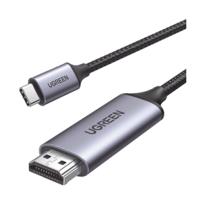 cable usb c 3.1 a hdmi 4k | 1.5m | compatible con thunderbolt 3 & 4 | adaptador tipo c a hdmi | 4k@60hz | soporta modo espejo y modo extendido | carcasa de aluminio | nylon trenzado | conector niquelado | blindaje multicapa.