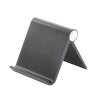 soporte de escritorio para tablet / ajustable de 0° a 100° / goma antiarañazos / antideslizante / amplia compatibilidad con dispositivos de 4'' a 13'' / plegable / abs / color negro
