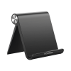 soporte de escritorio para tablet / ajustable de 0° a 100° / goma antiarañazos / antideslizante / amplia compatibilidad con dispositivos de 4'' a 13'' / plegable / abs / color negro