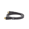 cable hdmi 2.0 plano de 1.5 m / 4k@60hz / hdr / 3d / hec (canal ethernet hdmi) / arc (canal de retorno de audio / color profundo de 48 bits / audio de 32 canales / hdcp /audio dolby true hd 7.1 / 18 gbps / estañado y triple blindaje / anti interfer