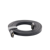 cable hdmi 2.0 plano de 3 m / 4k@60hz / hdr / 3d / hec (canal ethernet hdmi) / arc (canal de retorno de audio) / color profundo de 48 bits / audio de 32 canales / hdcp /audio dolby true hd 7.1 / 18 gbps / estañado y triple blindaje / anti interfere