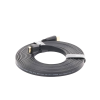 cable hdmi 2.0 plano de 5 m / 4k@60hz / hdr / 3d / hec (canal ethernet hdmi) / arc (canal de retorno de audio) / color profundo de 48 bits / audio de 32 canales / hdcp /audio dolby true hd 7.1 / 18 gbps / estañado y triple blindaje / anti interfere
