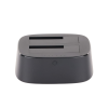 base usb 3.0 para disco duro de doble bahía | soporta discos sata de 2.5' & 3.5´ | soporta discos de 12tb | compatible con uasp, sata 3.0 | con adaptador de corriente 12v3a | cable usb 1m | alta velocidad | modo clonación.