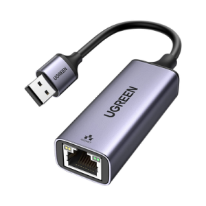 adaptador de red usb a 3.0 a rj45 /admite 10/100/1000 mbps / caja de aluminio / longitud del cable 10 cm