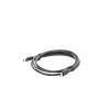cable usb c a usb c | 1 metro | carga rápida de hasta 60w | transferencia de datos de 480 mbps | pd3.0 | qc 4.0/3.0/2.0 | fpc | afc | duradero y flexible| caja abs | cubierta de tpe | color negro.