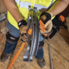 cabezal de doblador de tubos conduit de hierro de 1/2''