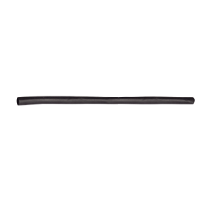 tubo termoencogible (termofit) negro de 1.2 m, 1" de diámetro, reduce de 2:1, poliolefina.