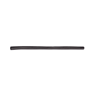 tubo termoencogible (termofit) negro de 1.2 m, 1/16" de diámetro, reduce de 2:1, poliolefina.