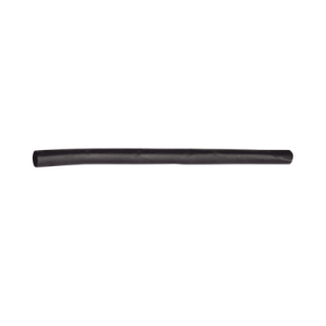 tubo termoencogible (termofit) negro de 1.2 m, 1/8" de diámetro, reduce de 2:1, poliolefina.