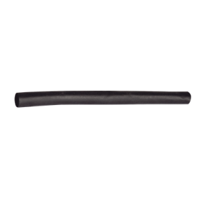 tubo termoencogible (termofit) negro de 1.2 m, 3/4" de diámetro, reduce de 2:1, poliolefina.