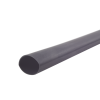 tubo termoencogible (termofit) negro de 1.2 m, 3/8" de diámetro, reduce de 2:1, poliolefina.