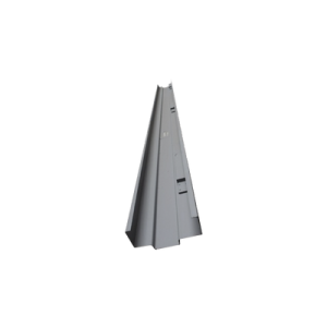 jamba de contra galvanizada 7' 0", 5 3/4" con preparación para pestillo izquierdo