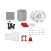 kit amplificador de señal celular, home multiroom | mejora la señal celular de todos los operadores | cubre áreas de hasta 900 m²