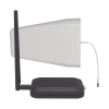 kit de amplificador de señal celular home studio/ datos 2g, 3g, 4g / llamadas / mejora la señal para cubrir 60 m² como una habitación, casa pequeña o departamento.