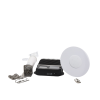 kit amplificador de señal celular 2g, 3g y 4g / mejora llamadas convencionales y volte / amplifica señal de telcel, at&t y movistar / cubre hasta 400 m² con una antena y hasta 1600 m² con 4 antenas.