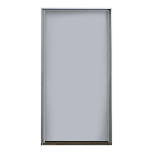 puerta metálica galvanizada 3 ft x 7 ft
