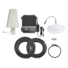 kit amplificador de señal celular 4g lte, 3g y voz con antena direccional. especial para cubrir áreas de hasta 4300 metros cuadrados por ser de grado comercial e industrial. soporta múltiples operadores, tecnologías y usuarios.