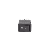 interruptor rocker dpst on off, 250 vca.,10 amp.,