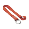 ancla universal de poliéster con un anillo tipo d, para anclaje en vigas o estructuras similares.
