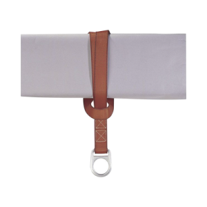 ancla universal de poliéster con un anillo tipo d, para anclaje en vigas o estructuras similares.
