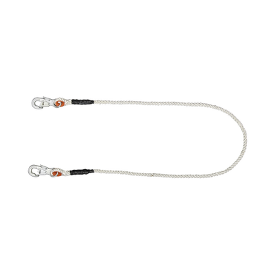 cables de protección con cuerda de polipropileno de 9/16'' seguro doble (línea de vida) cables de protección con cuerda de polipropileno de 9/16'' seguro doble (línea de vida)