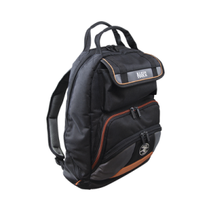 mochila para herramientas tradesman pro™ de 44.5 cm en color negro con 35 bolsillos (no incluye herramientas).