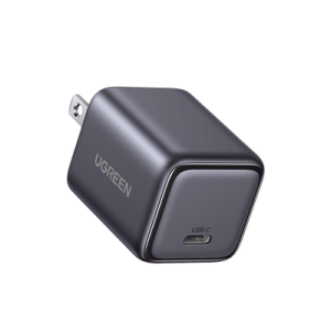 cargador mini de 30w | 1 usb c de carga rápida | tecnología gan ii | carga inteligente | múltiple protección | mayor eficiencia energética | tamaño compacto.