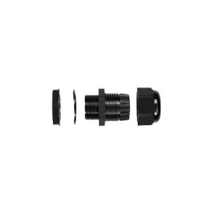 conector glandula negro pg 9.9 mm para exteriores.