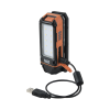 lámpara de led para trabajo personal, recargable y magnética (53 x 130 x 42 mm). 2 potencias a elegir. puede cargar smartphone