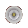 linterna led portátil recargable 500 lúmenes con luz frontal y lateral de trabajo. lámpara con tapa de extremo con imán, usb c