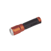 linterna led portátil recargable 500 lúmenes con luz frontal y lateral de trabajo. lámpara con tapa de extremo con imán, usb c