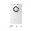 sirena inalámbrica honeywell compatible con los panel vista con receptor 5883h y paneles lynx / batería de larga duración 3 5 años