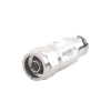 atenuador en línea de 20 db, 5 w. máximo, cd 4 ghz, conectores n macho hembra.