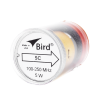 elemento de 5 watt en linea 7/8" para wattmetro bird 43 en rango de frecuencia de 100 a 250 mhz.