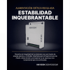fuente de poder regulada 12 vcc / 13.5 vcc / 15 vcc para 8 cámaras / 8 amperes (1 amp por salida) / voltaje de entrada 90 130 vca / filtro de ruido para cámaras 4k / modo para largas distancias